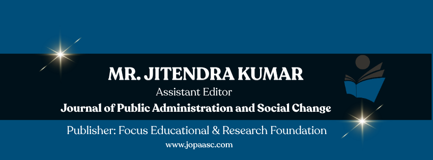 Assistant Editor — Mr. Jitendra Kumar